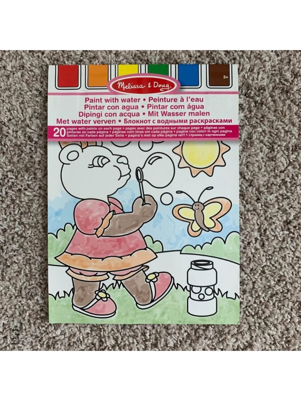 Paint with water book